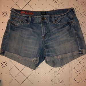 J.Crew Hipslung Jean Shorts